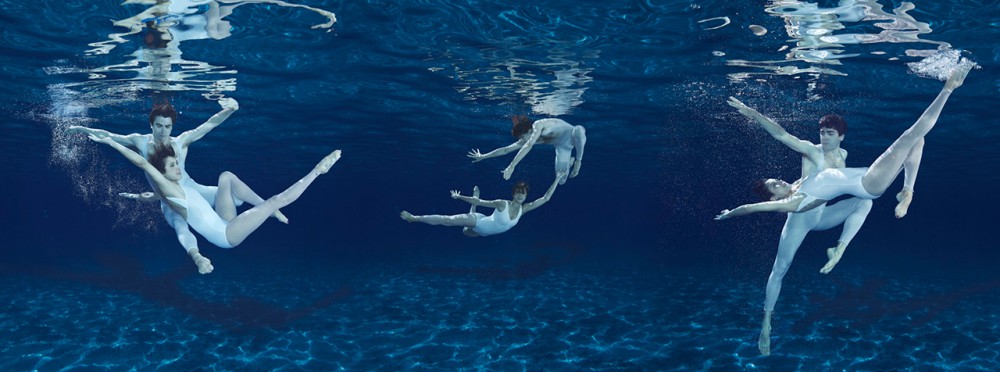 «Members of the Monte Carlo Ballett» | 180m x 67cm | © Gaby Fey
