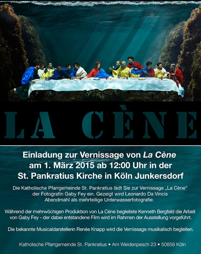 Vernissage La Céne Invitation