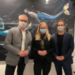 Das Pressefoto zeigt Frank Oelschläger, Gaby Fey und Nico Overkott. | Foto: Gaby Fey